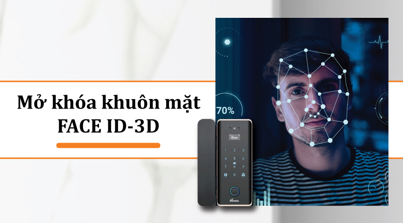 Demax SL900 G APP Wifi Remote - Mở khóa khuôn mặt
